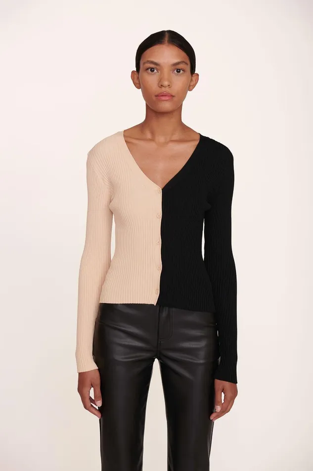 Women Sweaters STAUD STAUD CARGO SWEATER BUFF BLACK