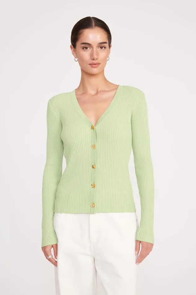 Women Sweaters STAUD STAUD CARGO SWEATER MATCHA