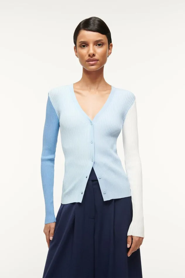 Women Sweaters STAUD STAUD CARGO SWEATER PERIWINKLE MULTI