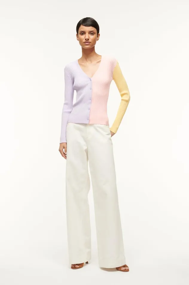 Women Sweaters STAUD STAUD CARGO SWEATER PINK SHERBET