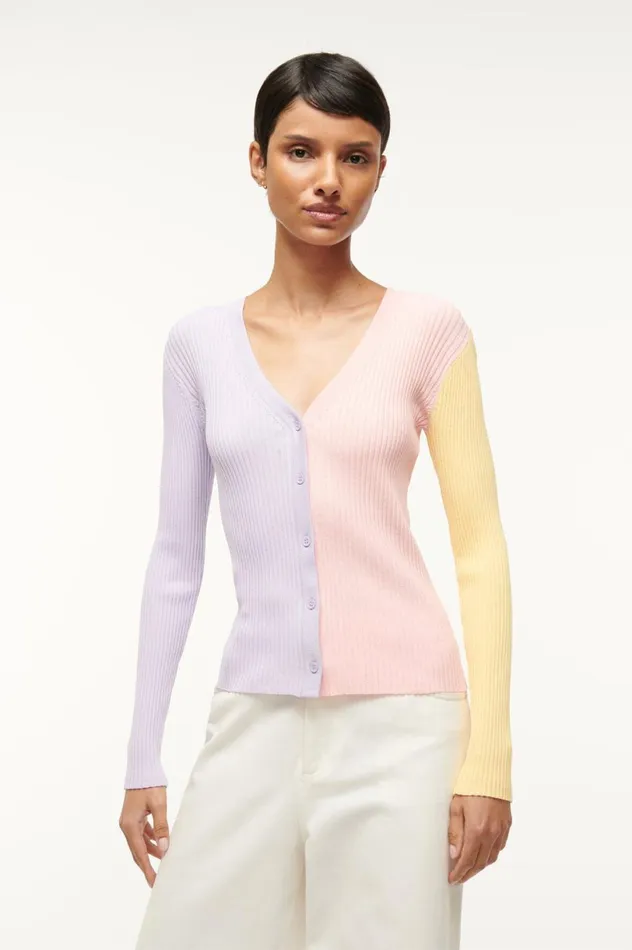 Women Sweaters STAUD STAUD CARGO SWEATER PINK SHERBET Women Sweaters STAUD STAUD CARGO SWEATER PINK SHERBET