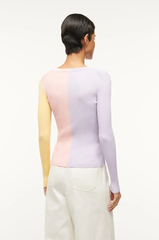 Women Sweaters STAUD STAUD CARGO SWEATER PINK SHERBET Women Sweaters STAUD STAUD CARGO SWEATER PINK SHERBET