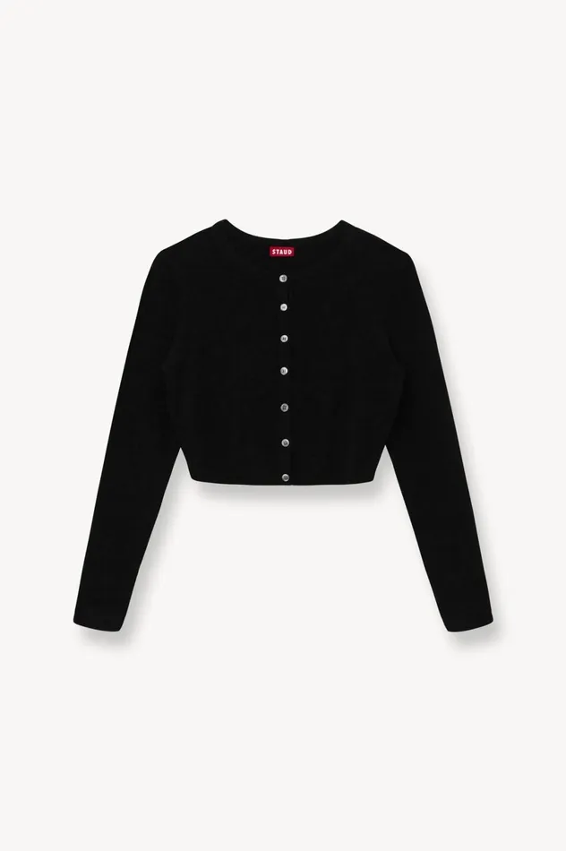 Women Sweaters STAUD STAUD DEANNA SWEATER BLACK Women Sweaters STAUD STAUD DEANNA SWEATER BLACK