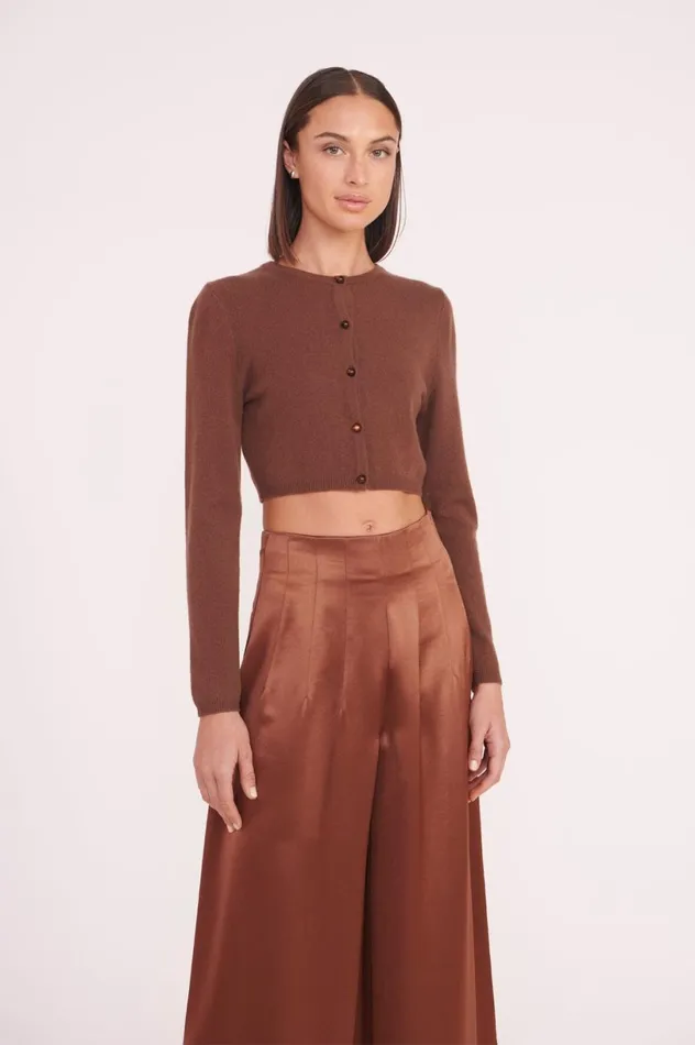 Women Sweaters STAUD STAUD DEANNA SWEATER CLOVE