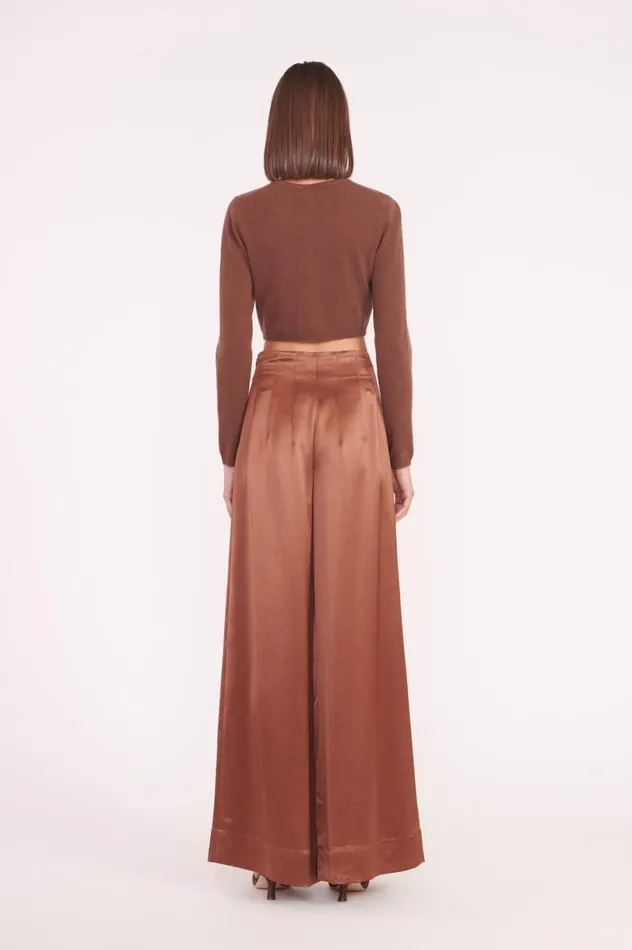 Women Sweaters STAUD STAUD DEANNA SWEATER CLOVE Women Sweaters STAUD STAUD DEANNA SWEATER CLOVE
