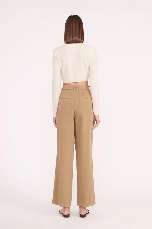 Women Sweaters STAUD STAUD DEANNA SWEATER CREME Women Sweaters STAUD STAUD DEANNA SWEATER CREME