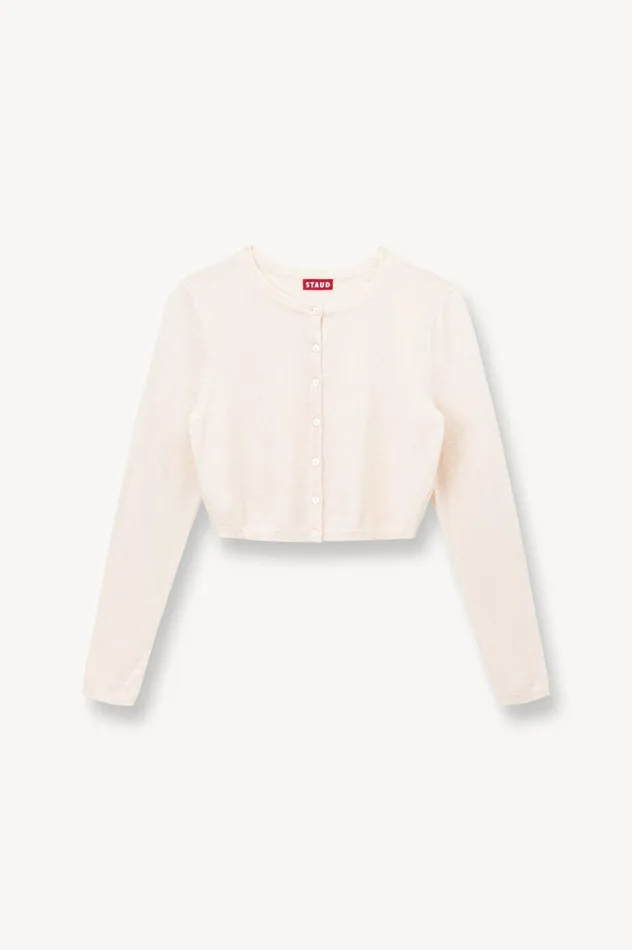 Women Sweaters STAUD STAUD DEANNA SWEATER CREME Women Sweaters STAUD STAUD DEANNA SWEATER CREME