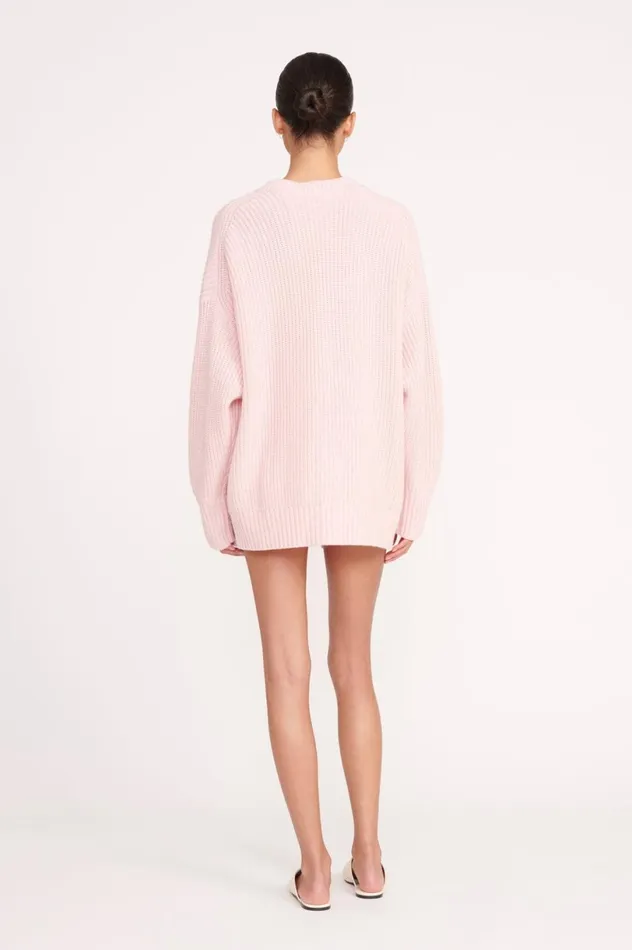 Women Sweaters STAUD STAUD MATILDA CARDIGAN CHERRY BLOSSOM Women Sweaters STAUD STAUD MATILDA CARDIGAN CHERRY BLOSSOM