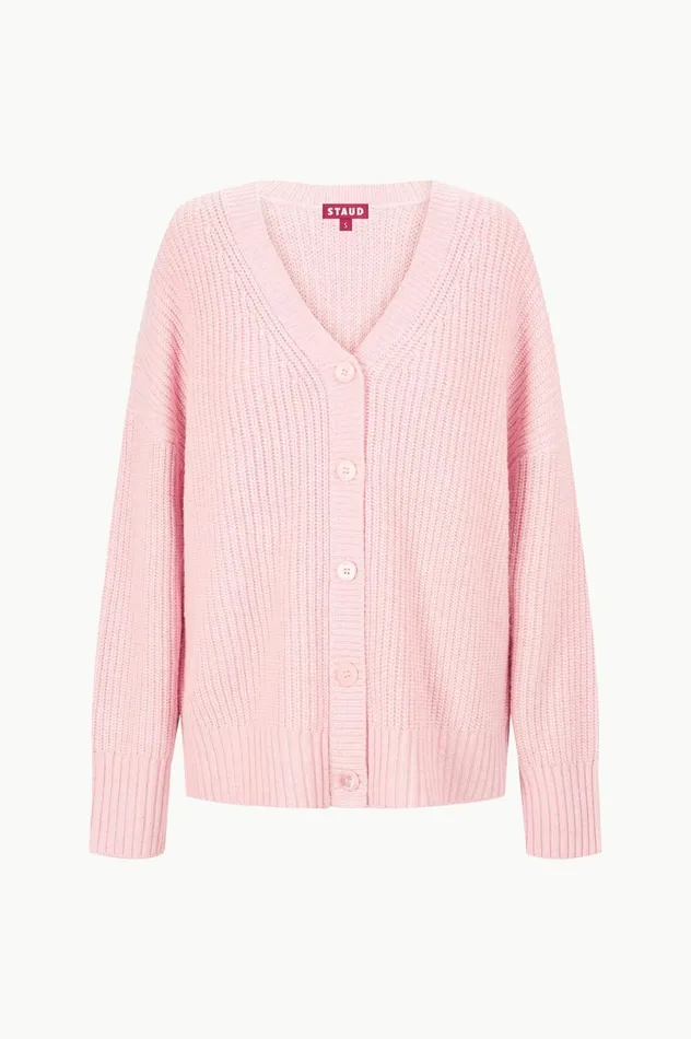 Women Sweaters STAUD STAUD MATILDA CARDIGAN CHERRY BLOSSOM Women Sweaters STAUD STAUD MATILDA CARDIGAN CHERRY BLOSSOM