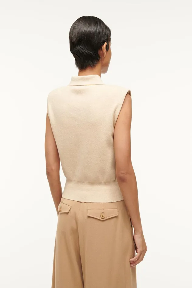 Women Sweaters STAUD STAUD NOLA SWEATER CAMEL Women Sweaters STAUD STAUD NOLA SWEATER CAMEL