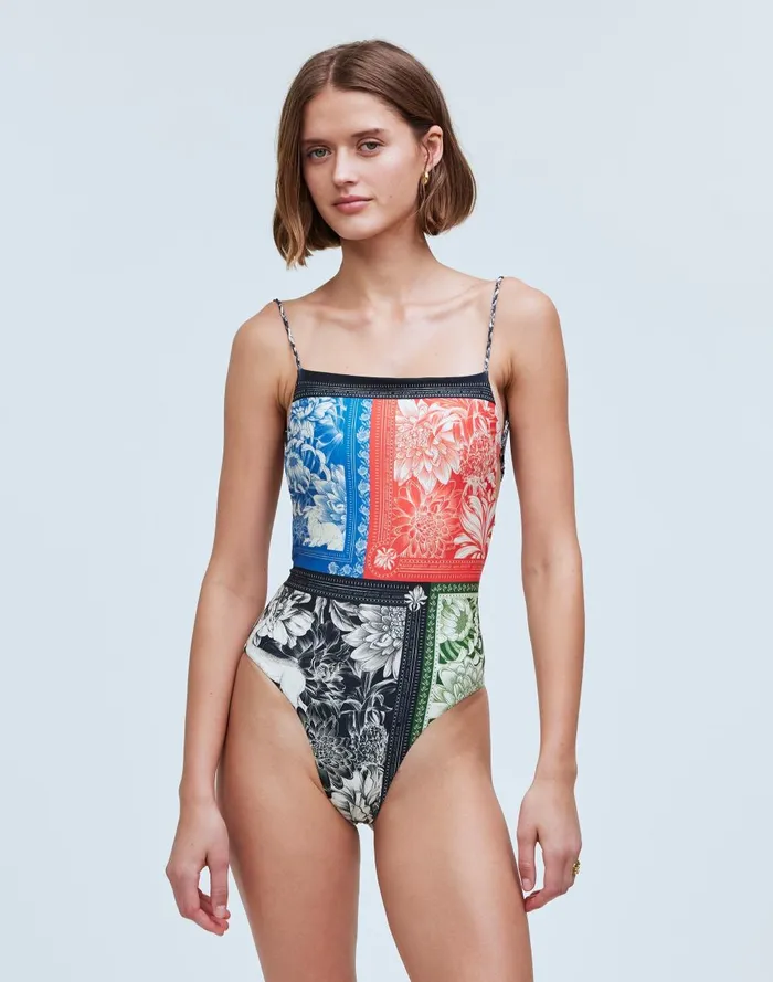 Women Swim Madewell Agua Bendita Kali OnePiece Swimsuit