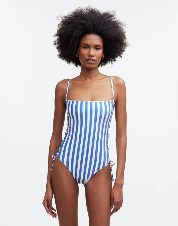 Women Swim Madewell Agua Bendita Mariel OnePiece Swimsuit