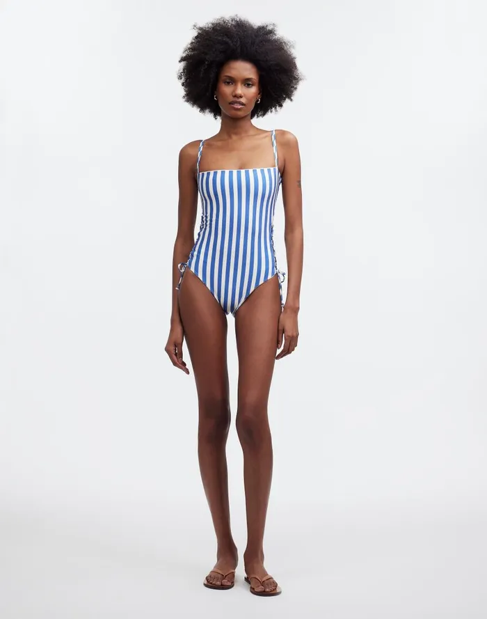 Women Swim Madewell Agua Bendita Mariel OnePiece Swimsuit