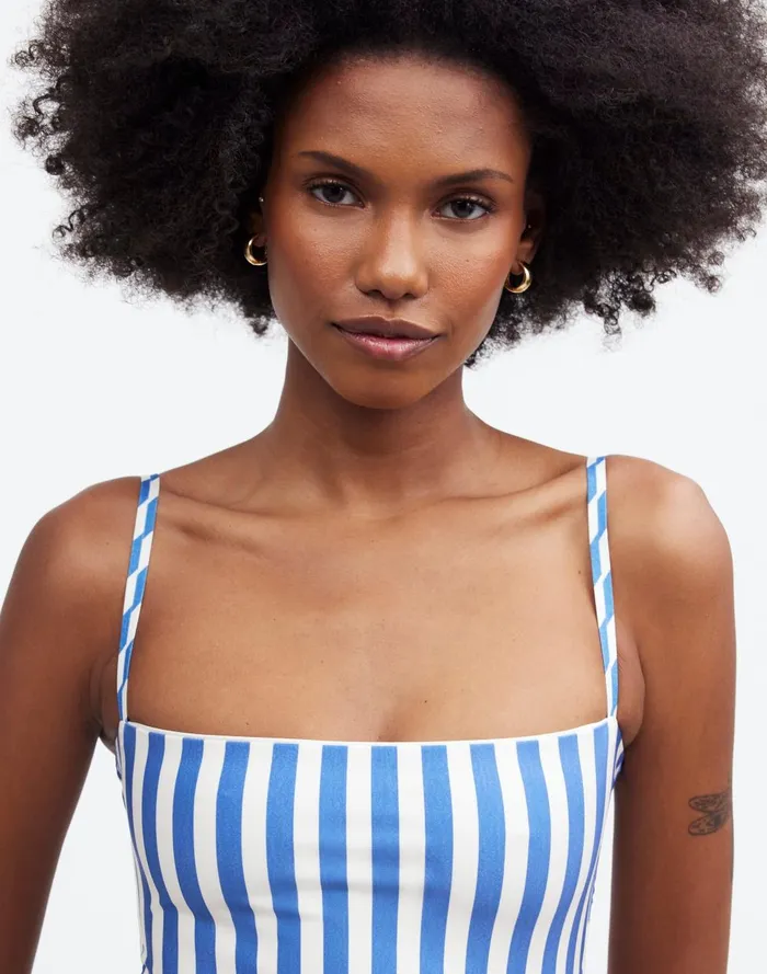 Women Swim Madewell Agua Bendita Mariel OnePiece Swimsuit