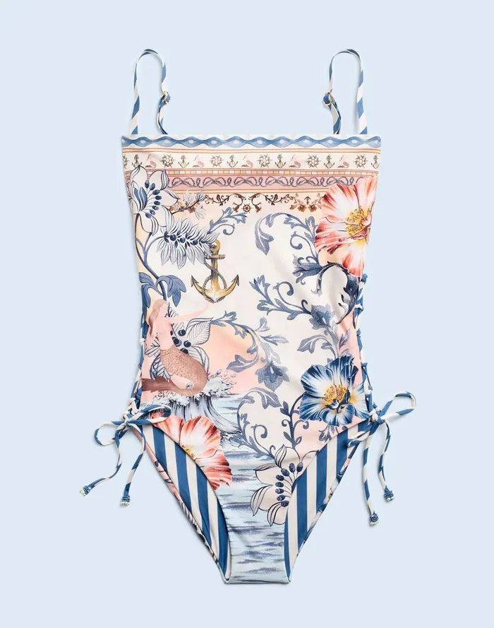 Women Swim Madewell Agua Bendita Mariel OnePiece Swimsuit
