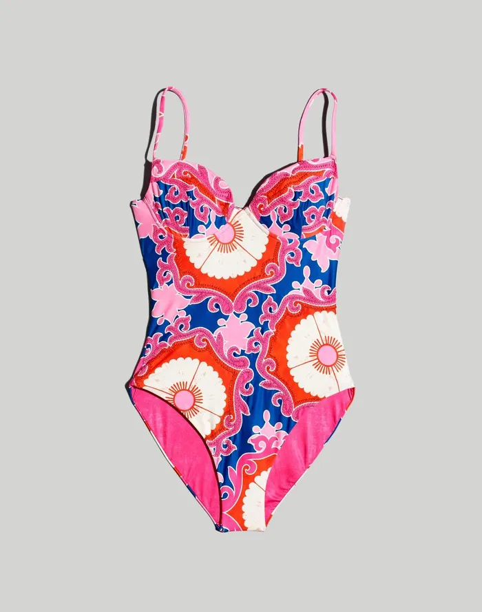 Women Swim Madewell Agua Bendita Petra OnePiece Swimsuit