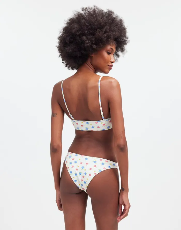 Women Swim Madewell Frankies Bikinis Bay View Cotton Top