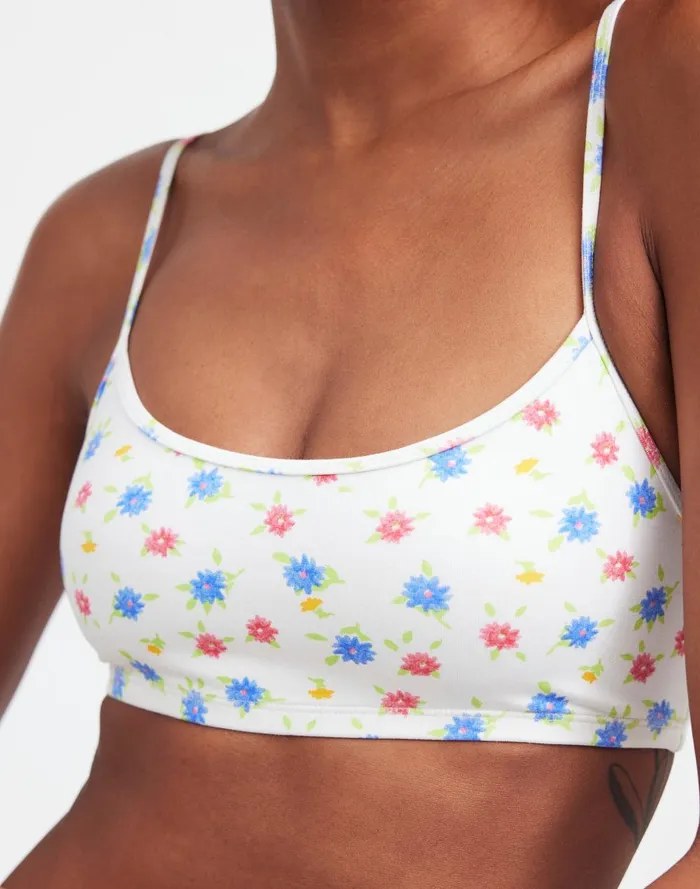 Women Swim Madewell Frankies Bikinis Bay View Cotton Top