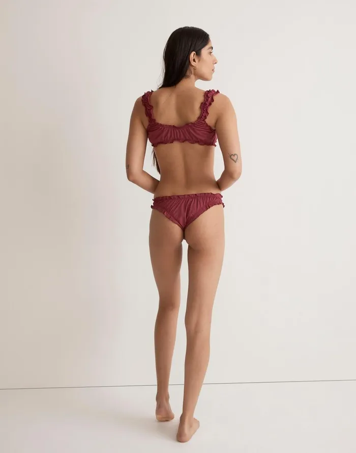 Women Swim Madewell Frankies Bikinis Dawson Bikini Bottom