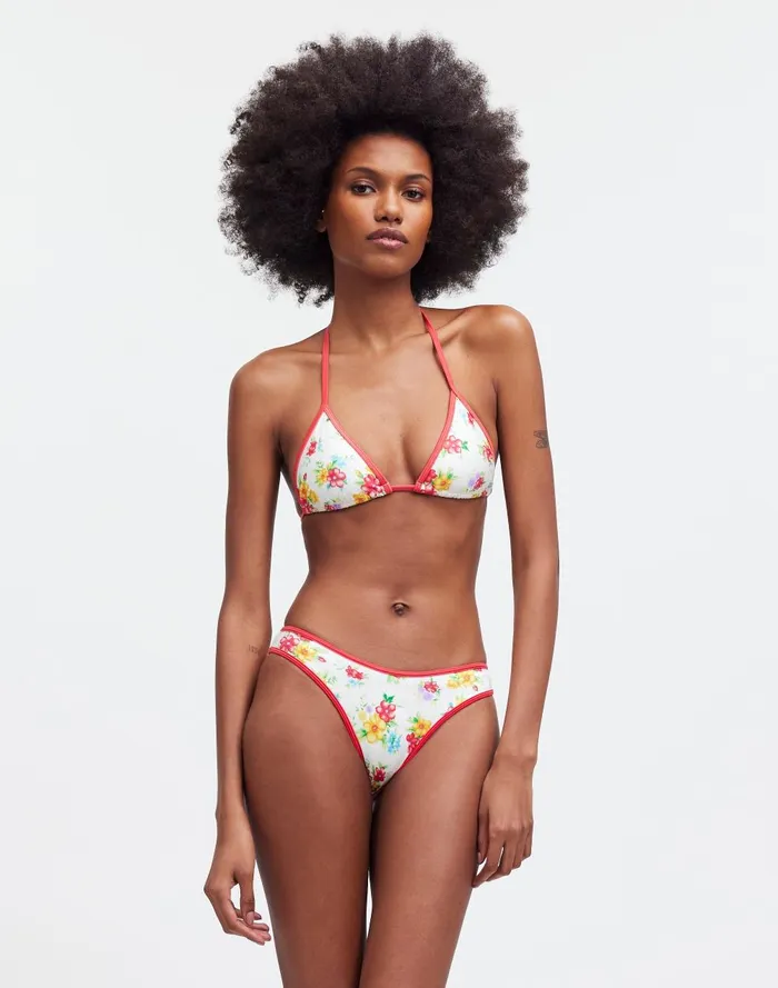 Women Swim Madewell Frankies Bikinis Dove Classic Bikini Bottom