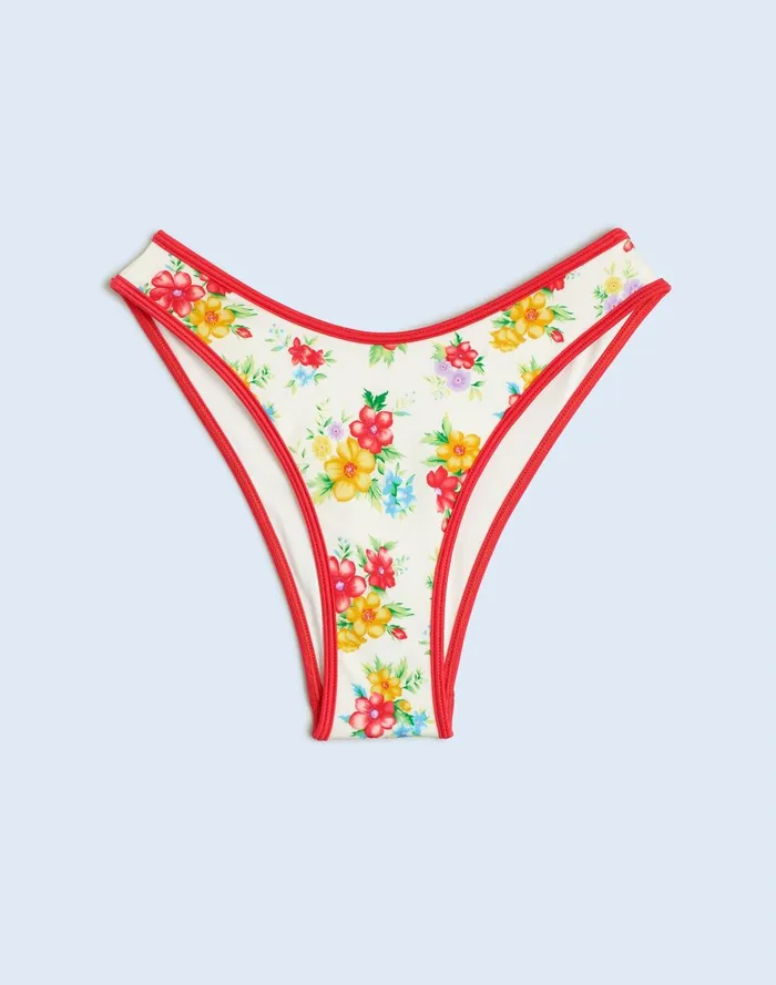 Women Swim Madewell Frankies Bikinis Dove Classic Bikini Bottom