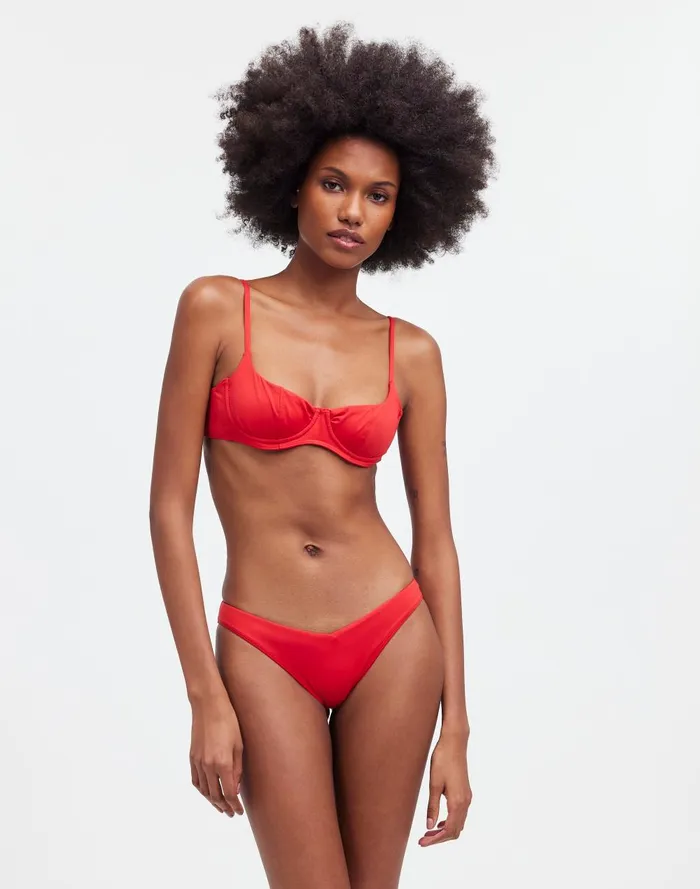 Women Swim Madewell Frankies Bikinis Enzo Bikini Bottom