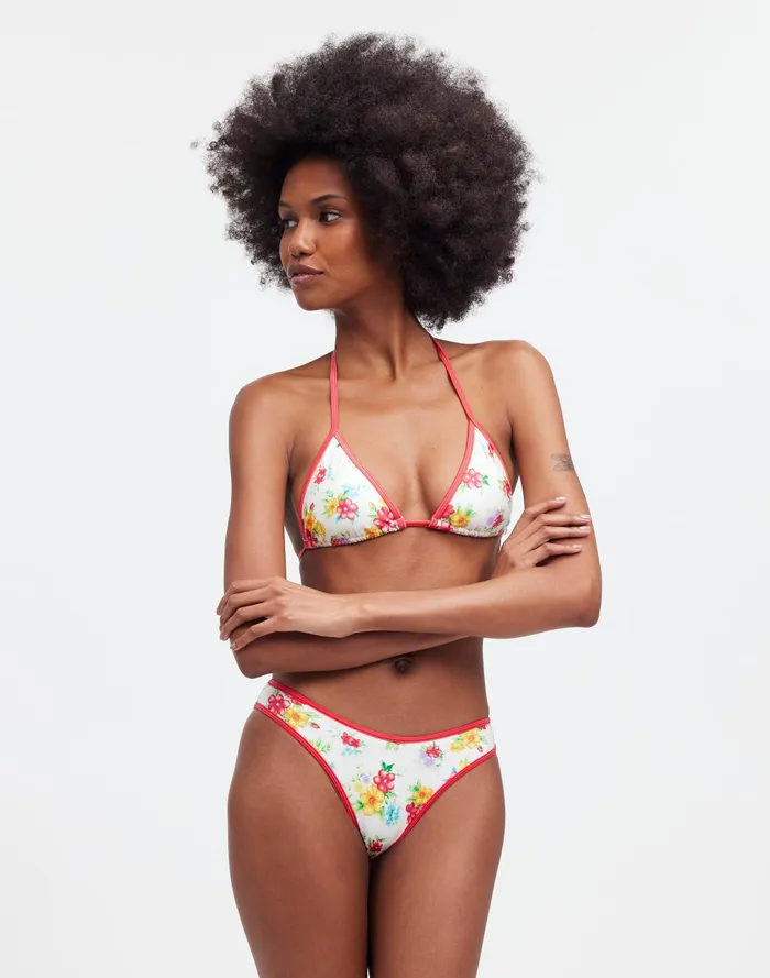 Women Swim Madewell Frankies Bikinis Nick Bikini Top