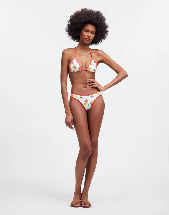 Women Swim Madewell Frankies Bikinis Nick Bikini Top