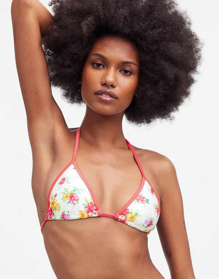 Women Swim Madewell Frankies Bikinis Nick Bikini Top