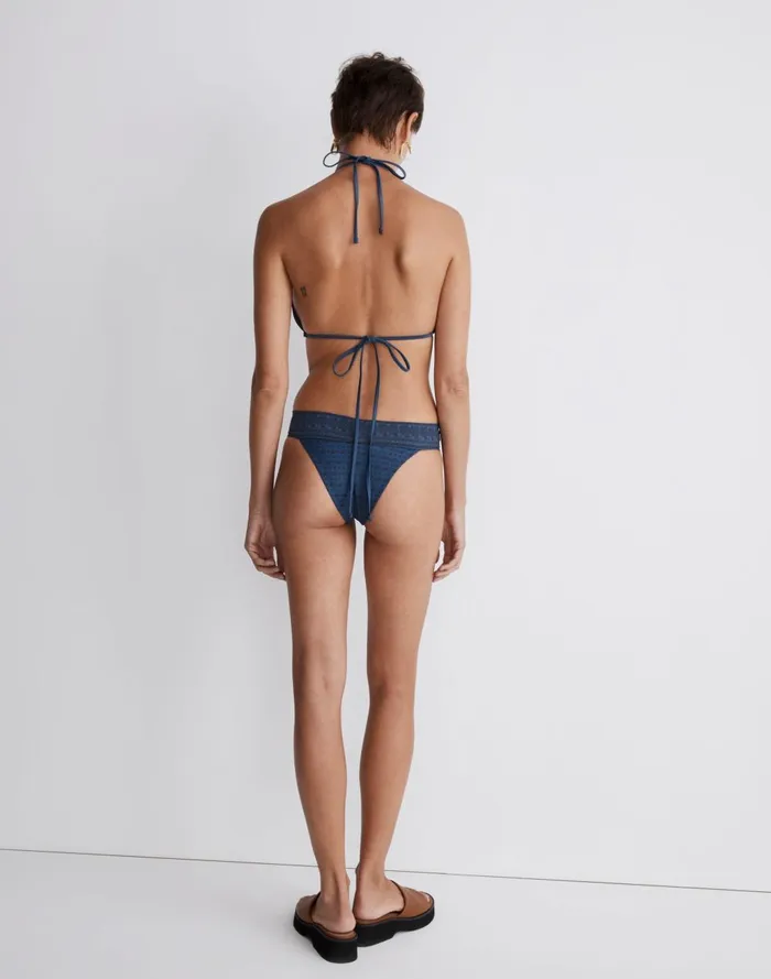 Women Swim Madewell Frankies Bikinis Tia Bikini Top