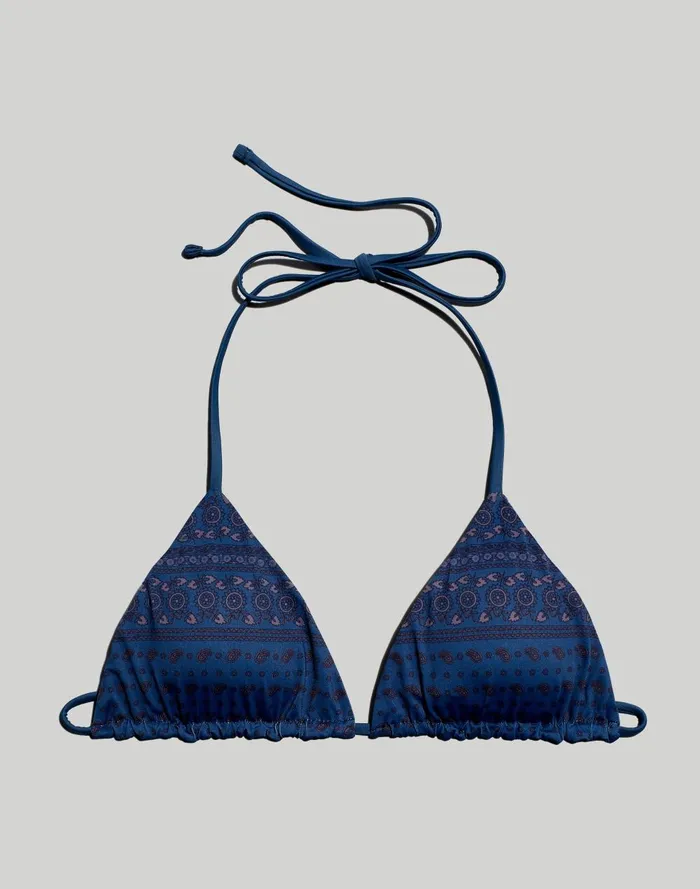 Women Swim Madewell Frankies Bikinis Tia Bikini Top