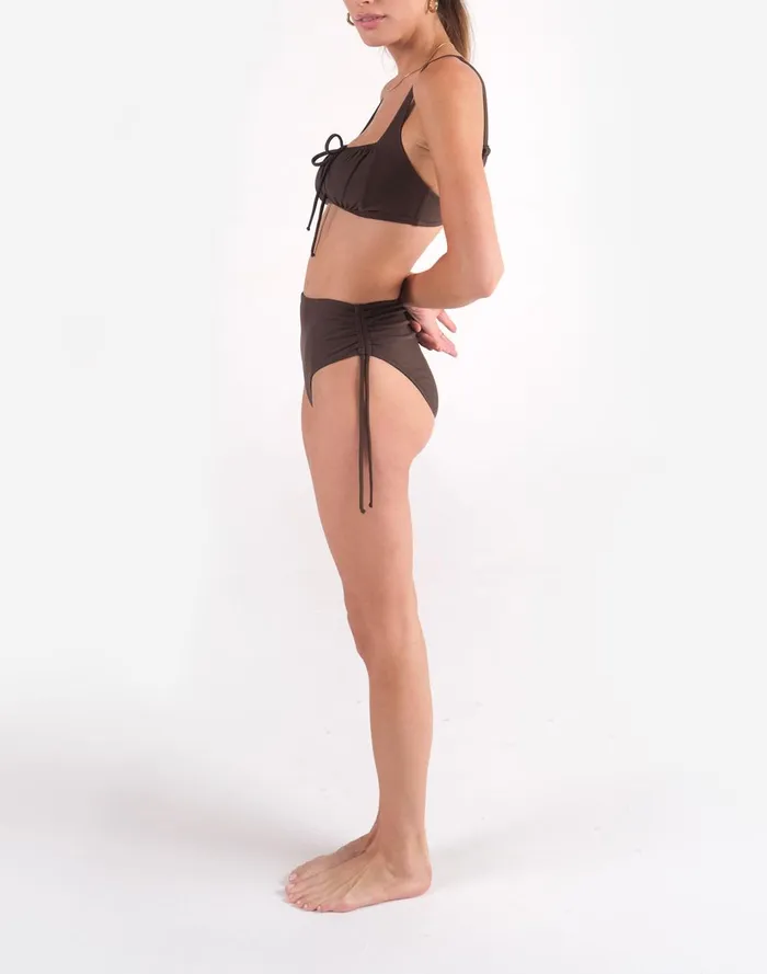 Women Swim Madewell Galamaar ROUCHED BOTTOM