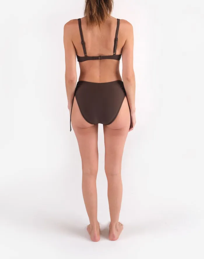 Women Swim Madewell Galamaar ROUCHED BOTTOM