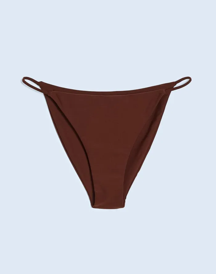 Women Swim Madewell Jade Swim Bare Minimum Bikini Bottom