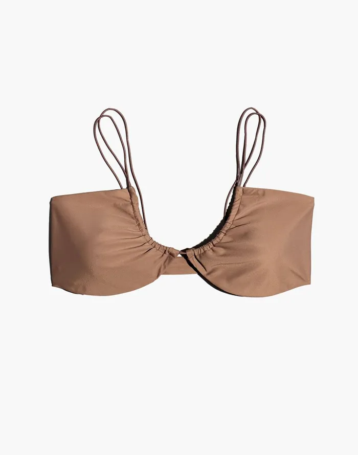 Women Swim Madewell Jade Swim Micro Kora Bikini Top