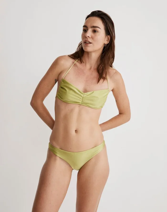 Women Swim Madewell Jade Swim Most Wanted Bikini Bottom