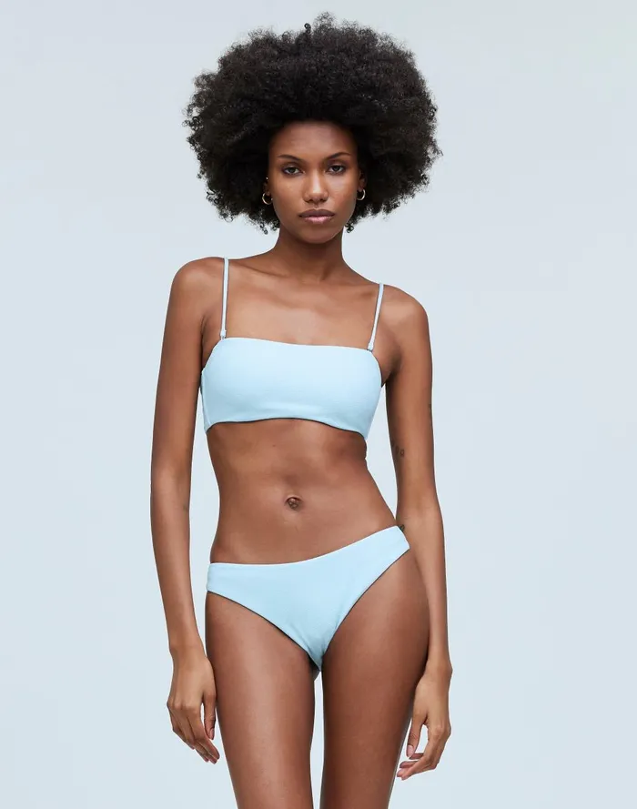 Women Swim Madewell MidRise Bikini Bottom