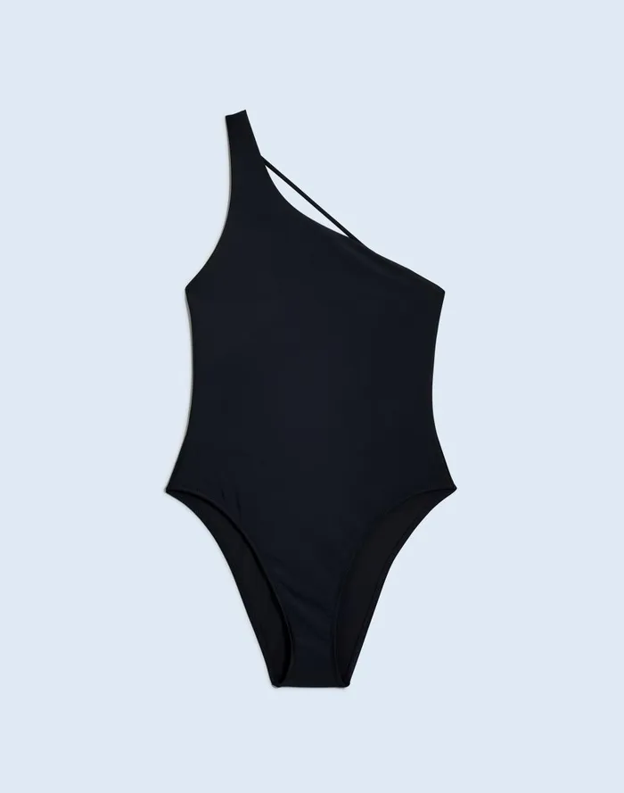 Women Swim Madewell OneShoulder OnePiece Swimsuit