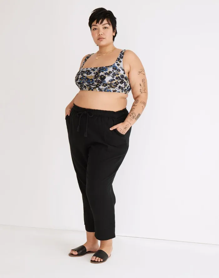 Women Swim Madewell Plus Lightestspun Beach CoverUp Pants