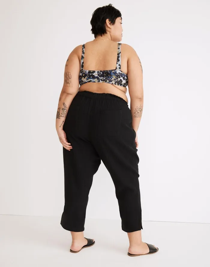 Women Swim Madewell Plus Lightestspun Beach CoverUp Pants
