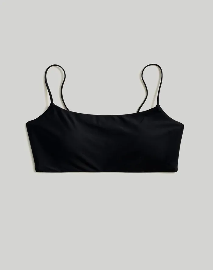 Women Swim Madewell TieBack Bikini Top