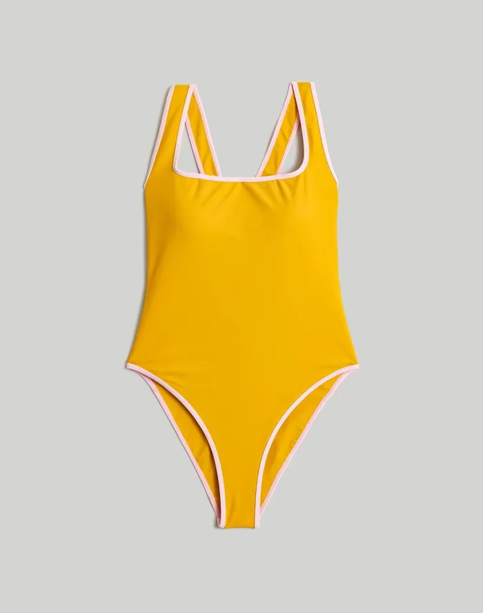 Women Swim Madewell X OOKIOH Savannah OnePiece Swimsuit