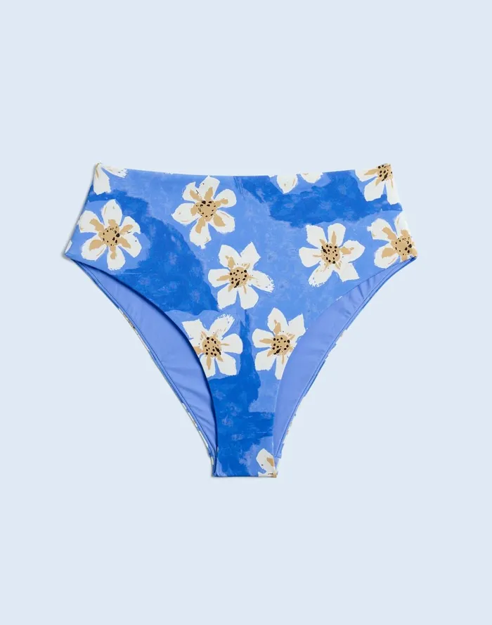 Women Swim Madewell Zulu and Zephyr Hawaii HighWaist Bikini Bottom