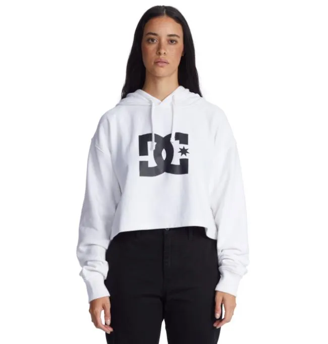 Women TShirts Hoodies and Jackets DC Women039s DC Cropped Hoodie 2 White