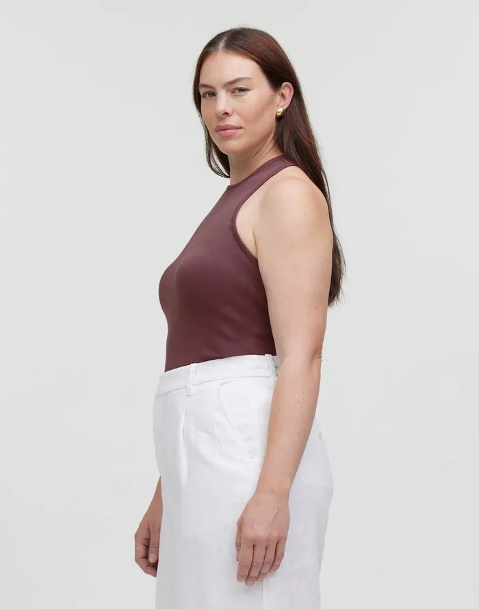 Women Tees Madewell Asymmetric Racerback Tank