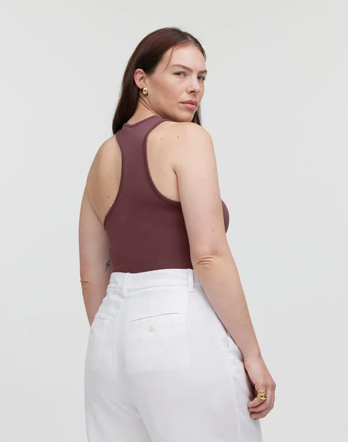 Women Tees Madewell Asymmetric Racerback Tank