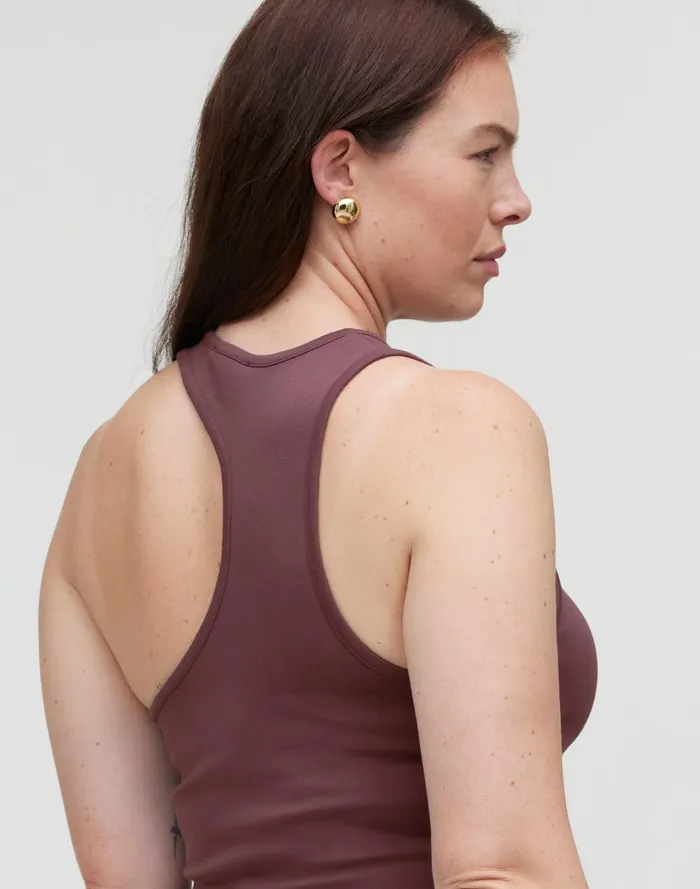 Women Tees Madewell Asymmetric Racerback Tank