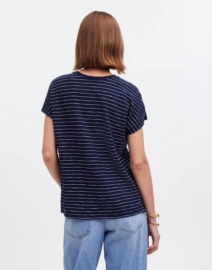 Women Tees Madewell DolmanSleeve Crewneck Tee In Slub