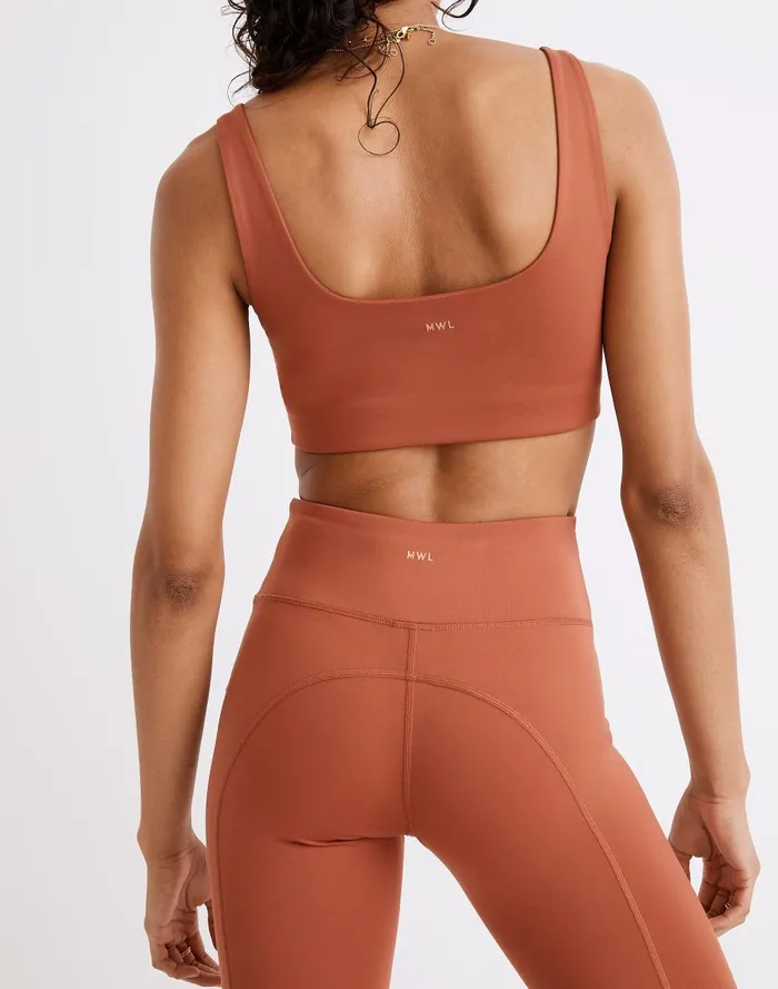 Women Tees Madewell Flex SquareNeck Sports Bra