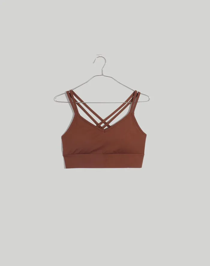 Women Tees Madewell Flex Strappy Sports Bra